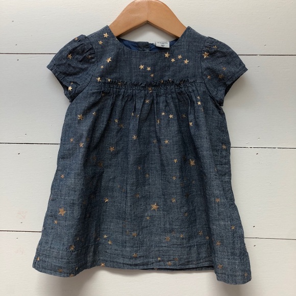 baby gap denim dress